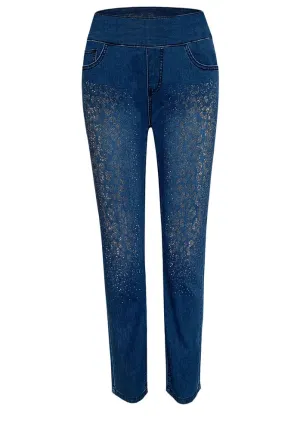 011- Ethyl Almost Famous Crystal Denim Jean