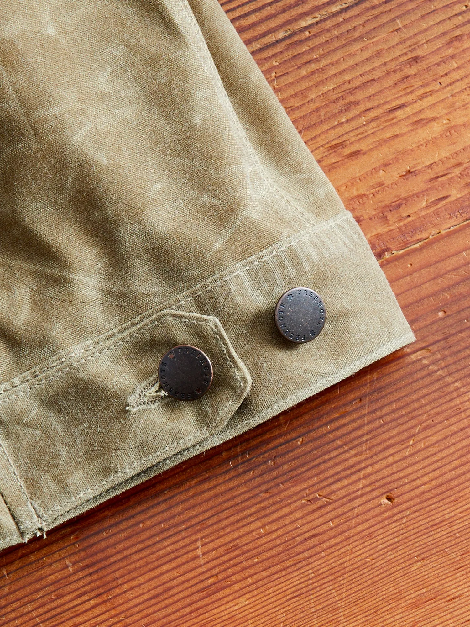 10oz Waxed Canvas Riders Jacket in Tumbleweed