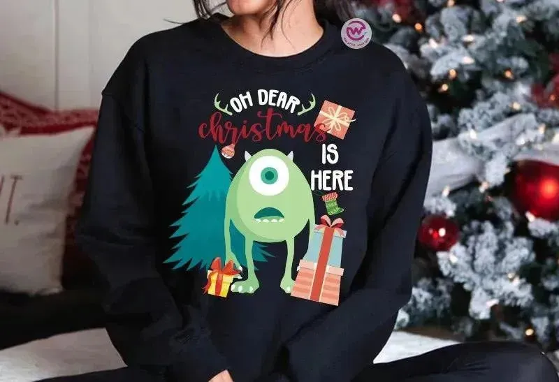 Adult Hoodies - Christmas - Monster INC.