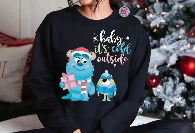 Adult Hoodies - Christmas - Monster INC.