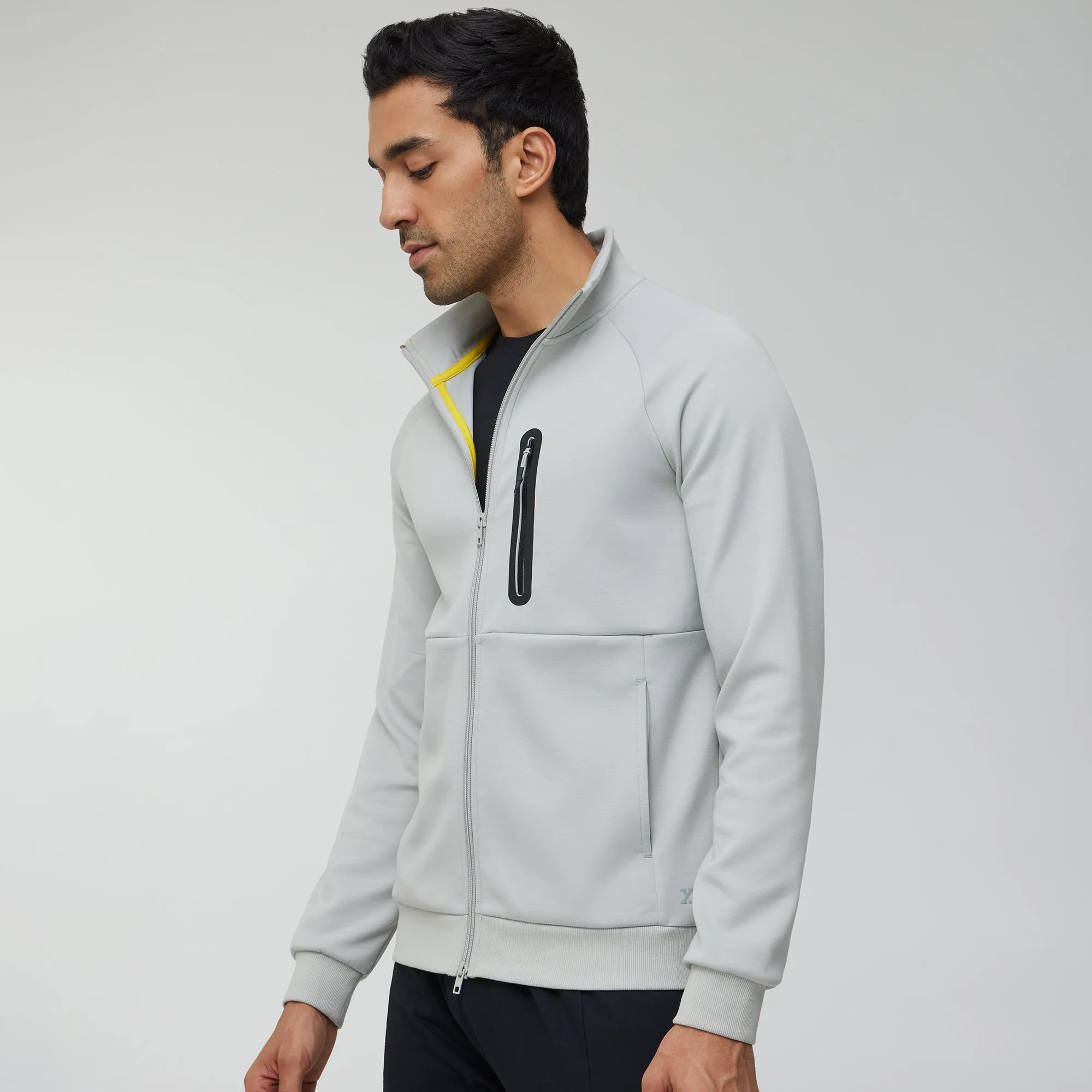 Alpha Zip Ups Jackets Moon Grey