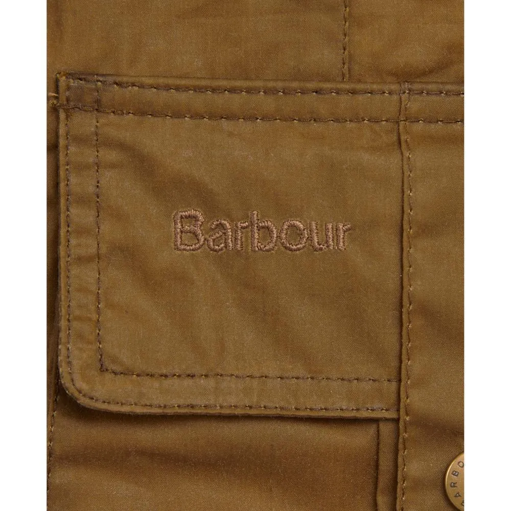 Barbour Defence Lightweight Ladies Wax Jacket - Sand/Classic