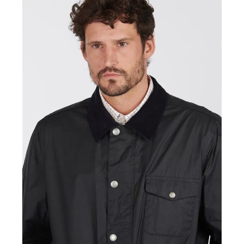 Barbour Pavier Mens Wax Jacket - Royal Navy