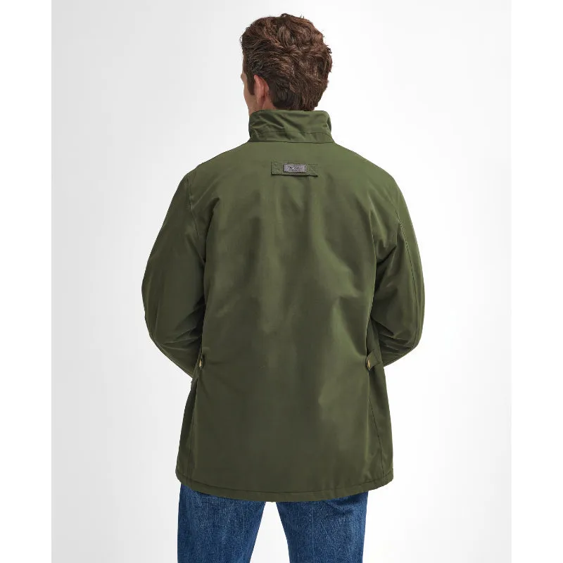 Barbour Winter Spoonbill Waterproof Mens Jacket - Olive