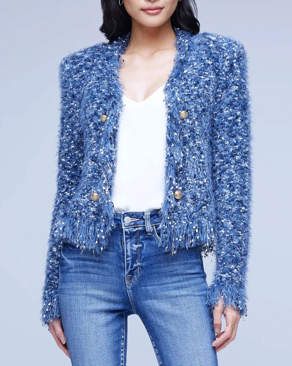 Blue Azure Cardigan