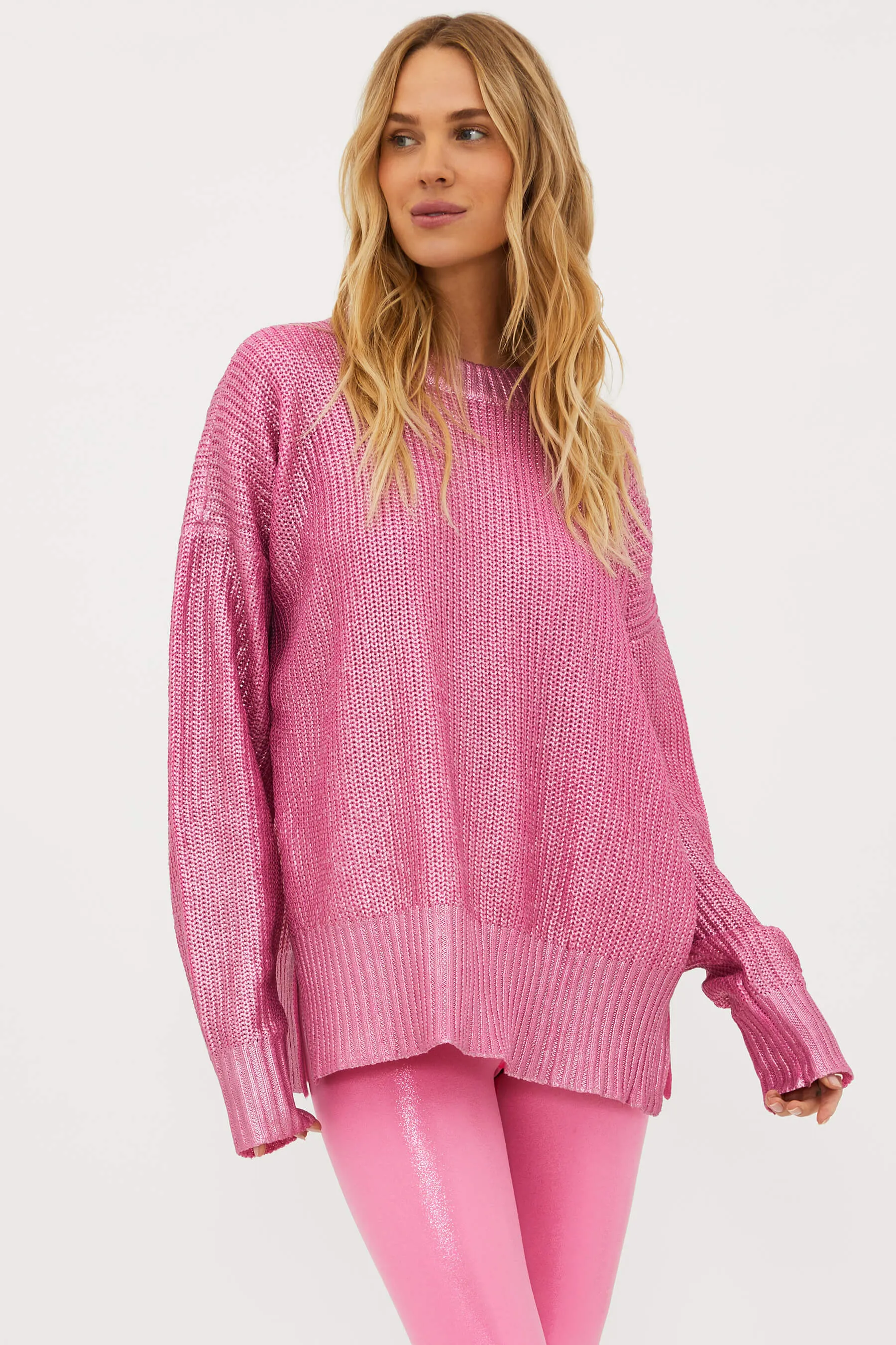 Callie Sweater Pink Shine