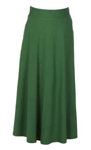 Casual Wear Long Flared Skirt