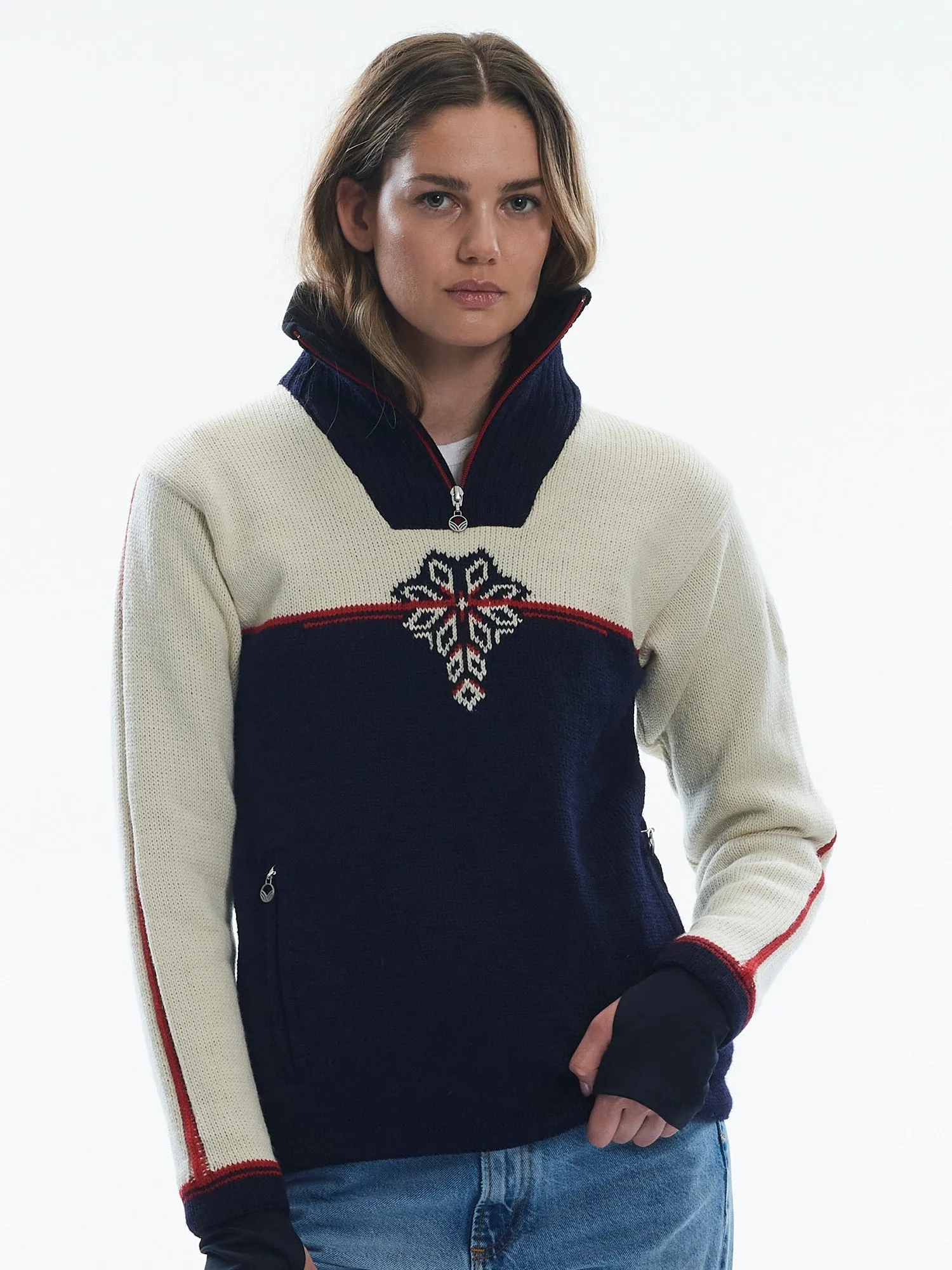 Dale Of Norway | Veskre Weatherproof Sweater | Women's | Navy