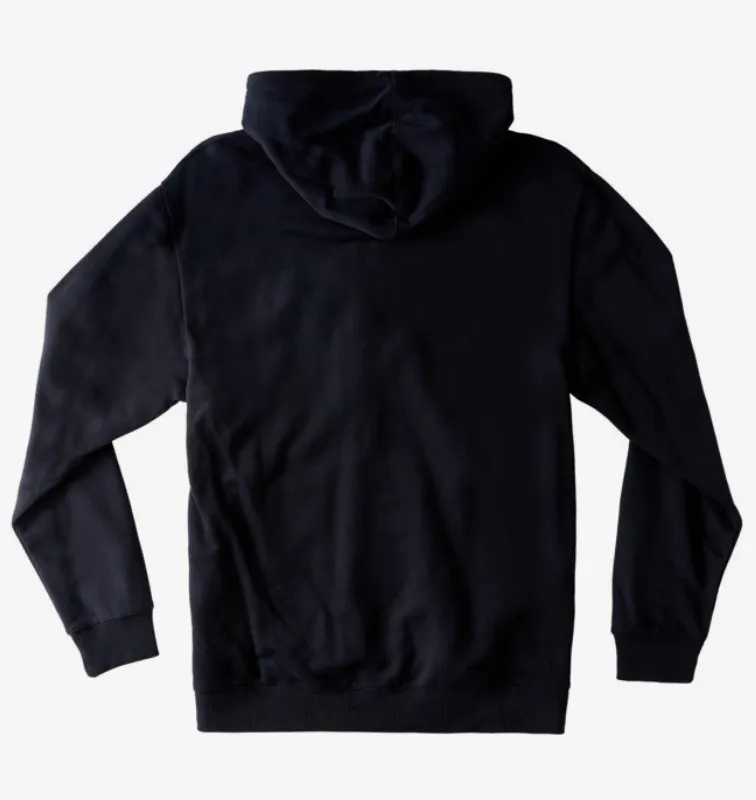 Dc Boys Star Zip-Up Hoodie - Black