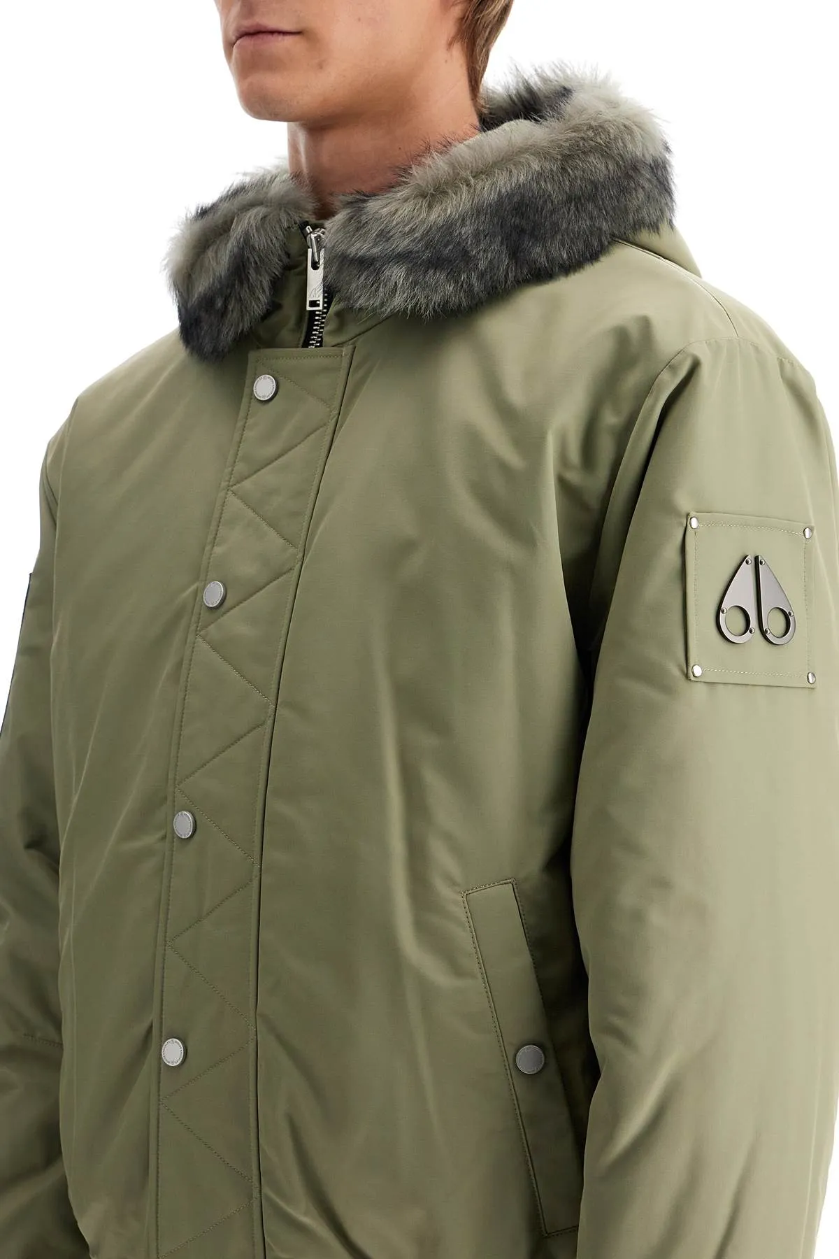 denali hooded bomber