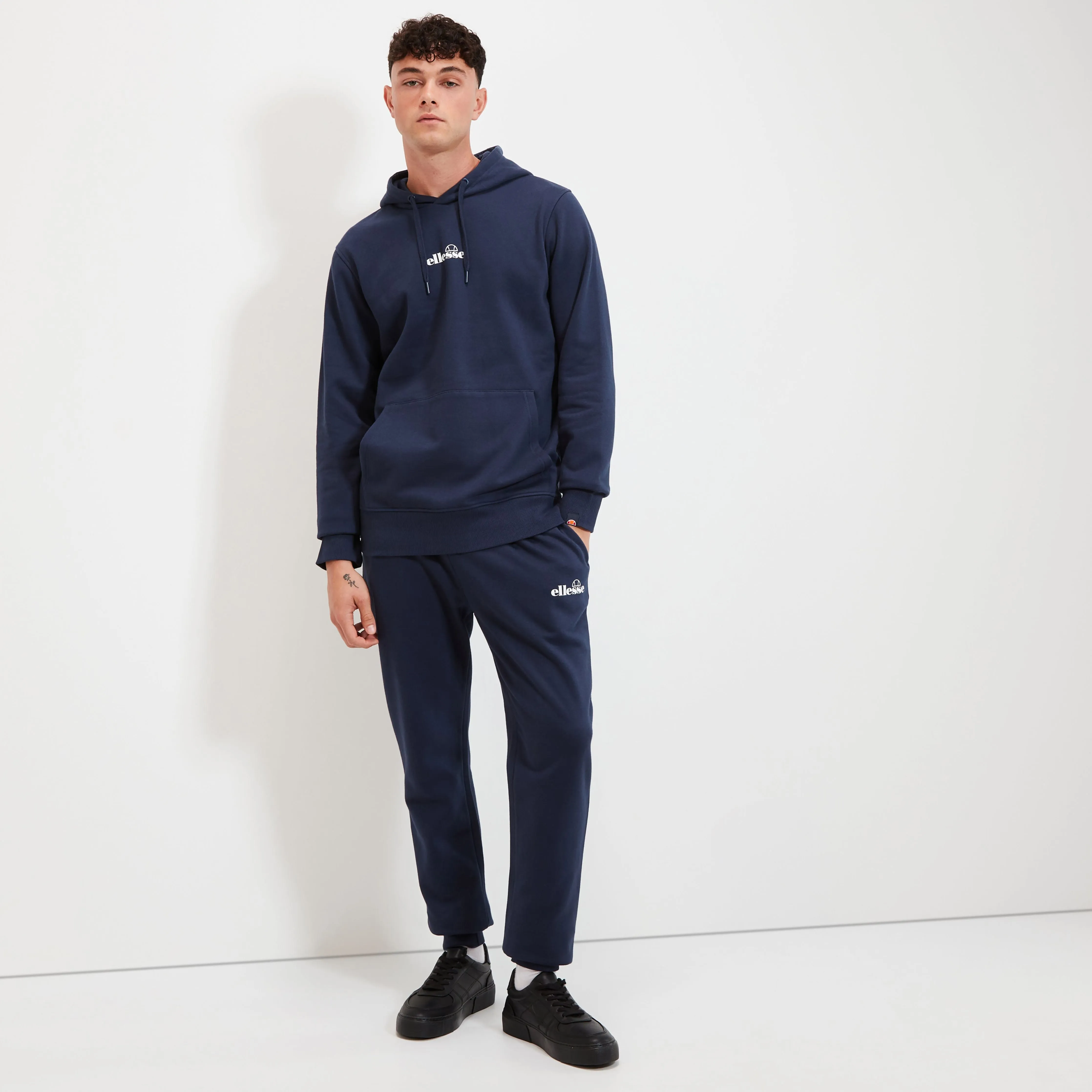 Ellesse Mens Pershute Oh Hoody Navy