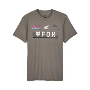 Fox Racing Fox x Honda Premium Tee T-Shirt Heather Graphite Grey