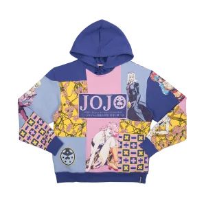 Golden Wind Character Panel Hoodie