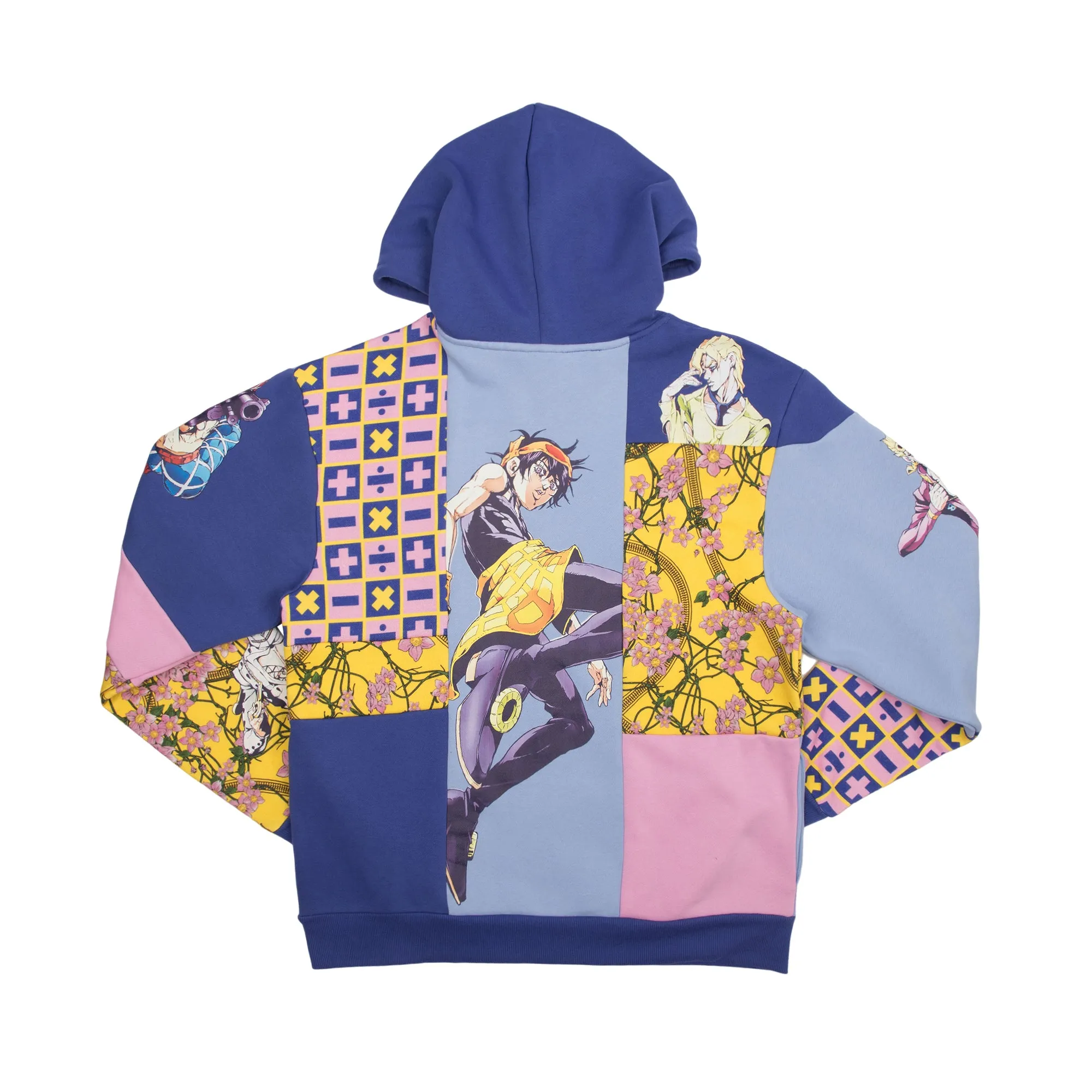 Golden Wind Character Panel Hoodie