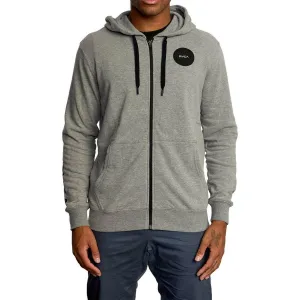 Grey RVCA Swift Zipped Hoodie