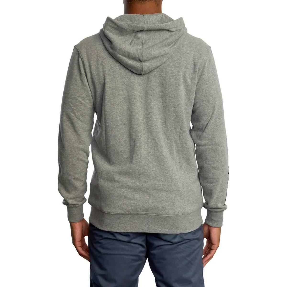 Grey RVCA Swift Zipped Hoodie