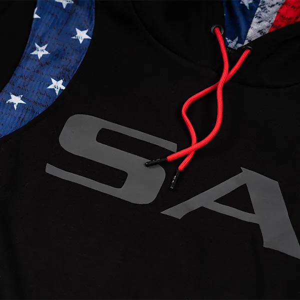 Honor Lined Hoodie | American Flag | SA