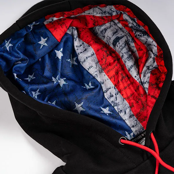 Honor Lined Hoodie | American Flag | SA