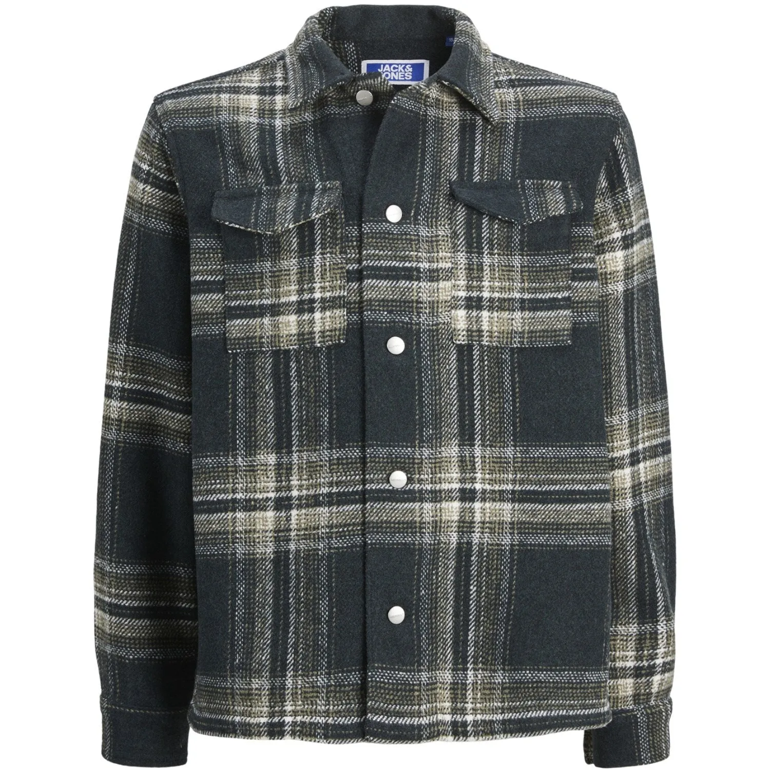 Jack & Jones Junior Forest River Jorvesterbro Check Overshirt