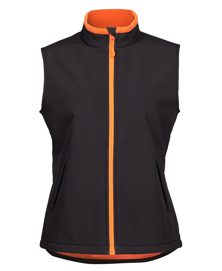 JBs Wear  Podium Ladies Water Resistant Softshell Vest (3WSV1)