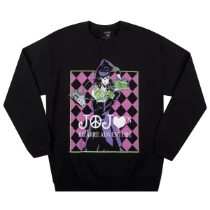 Josuke Black Crewneck Sweatshirt