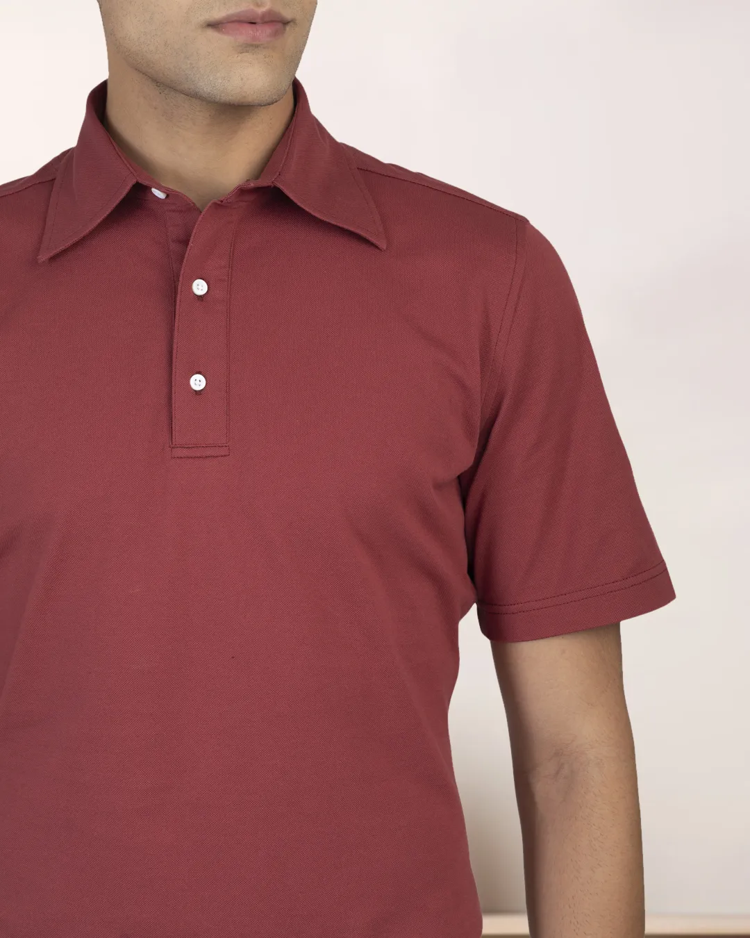 Marsala Soft Polo T-Shirt