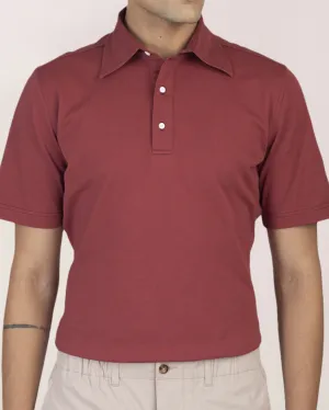 Marsala Soft Polo T-Shirt