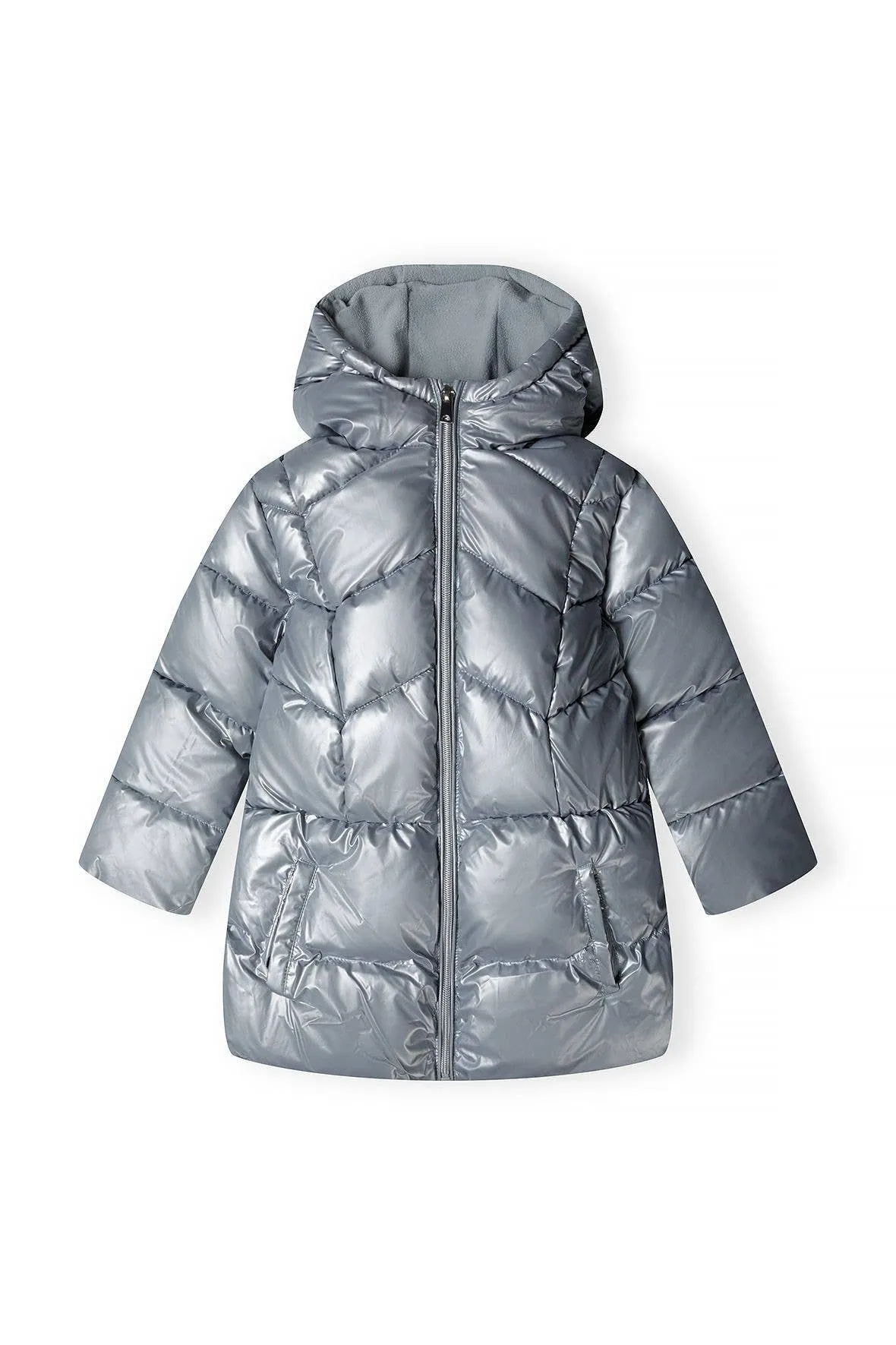 Metallic Puffer Coat Silver *In store now*