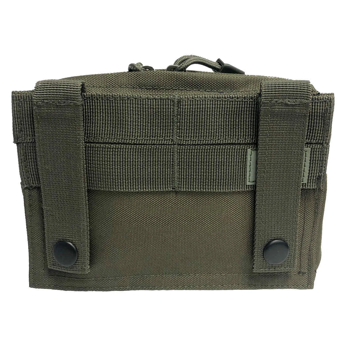 Mil-Tec Small Zipped MOLLE Belt Pouch Olive Green