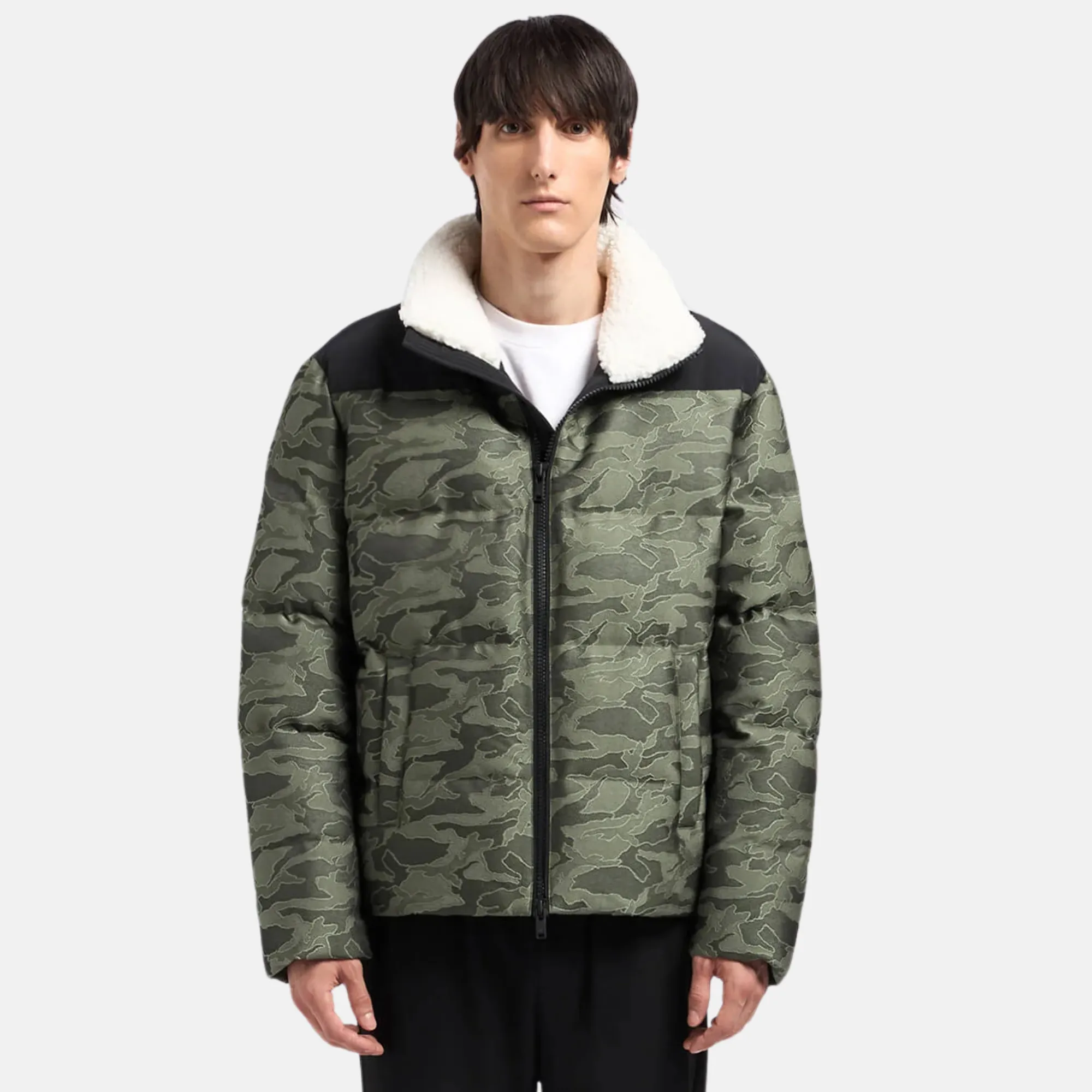 Moose Knuckles Moss Camo Kings Puffer Coat