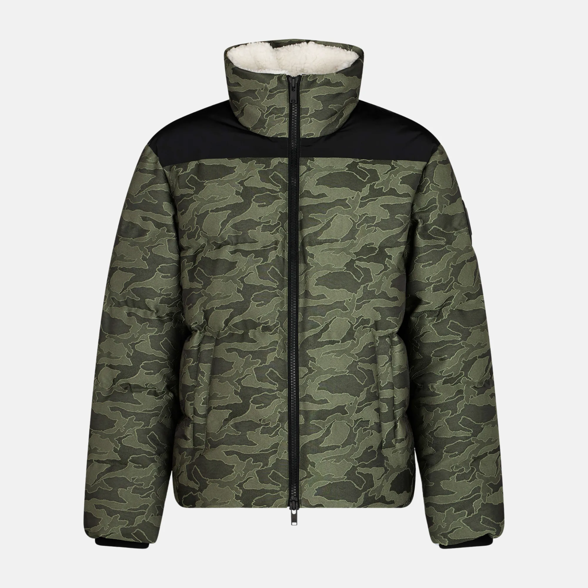 Moose Knuckles Moss Camo Kings Puffer Coat