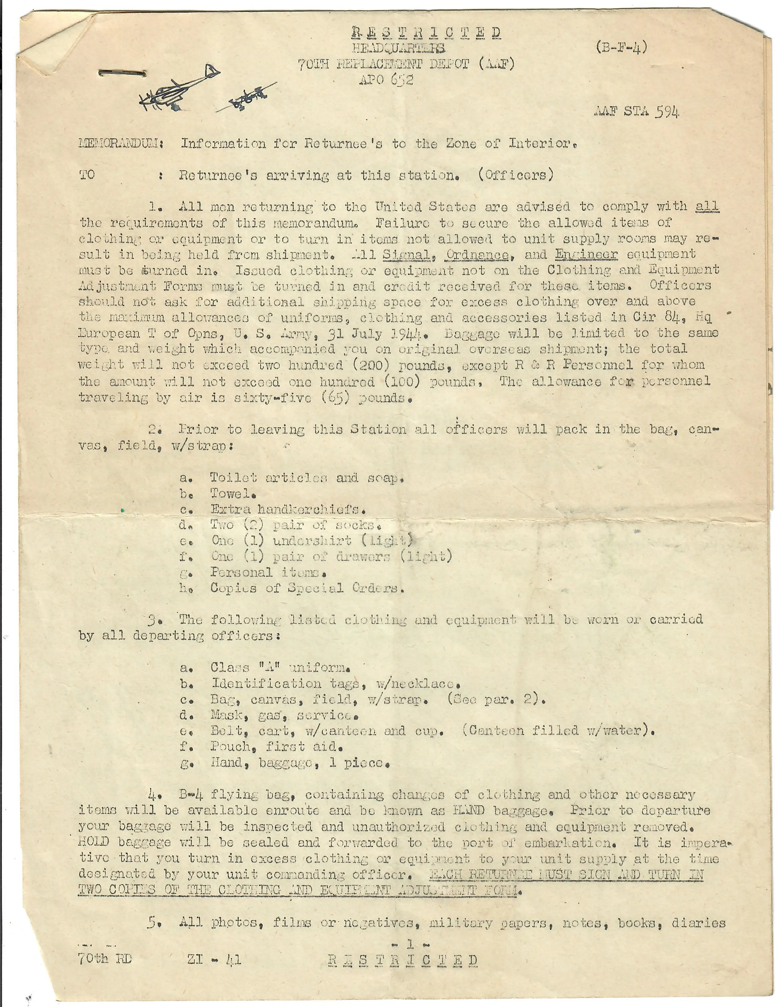 Original U.S. WWII 8th Air Force Flying 8-Balls Painted A-2 Leather Flight Jacket Named to Pilot Lt. Raymond Bethel, 44th Bombardment Group with Documents