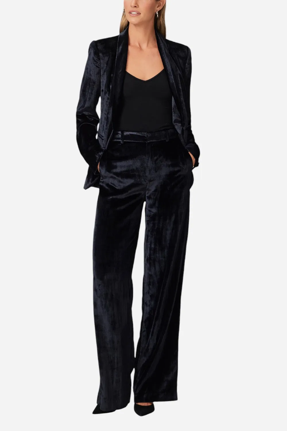 Paige Chateau Pant in Midnight