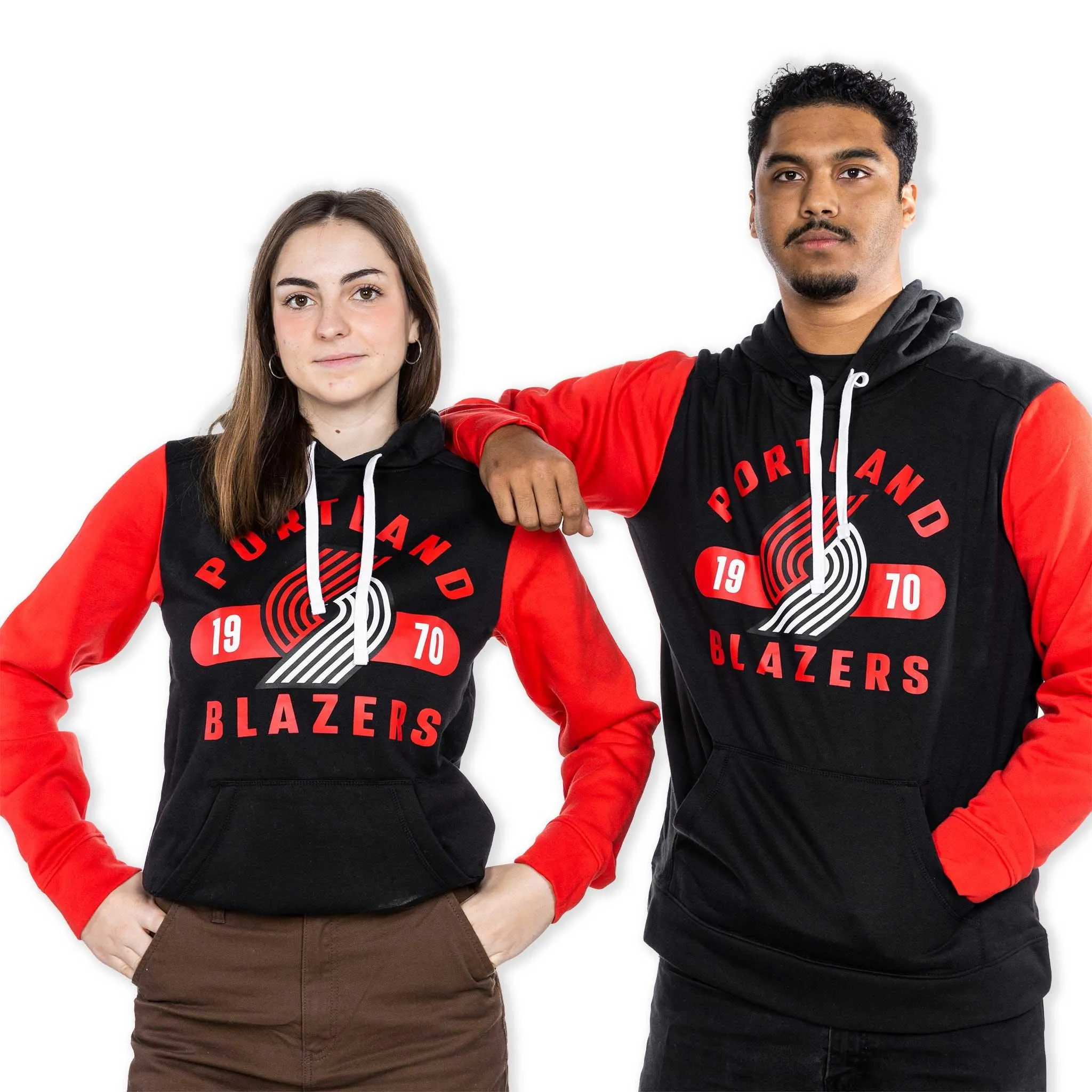 Portland Trail Blazers Bold Attack Fleece Hoodie