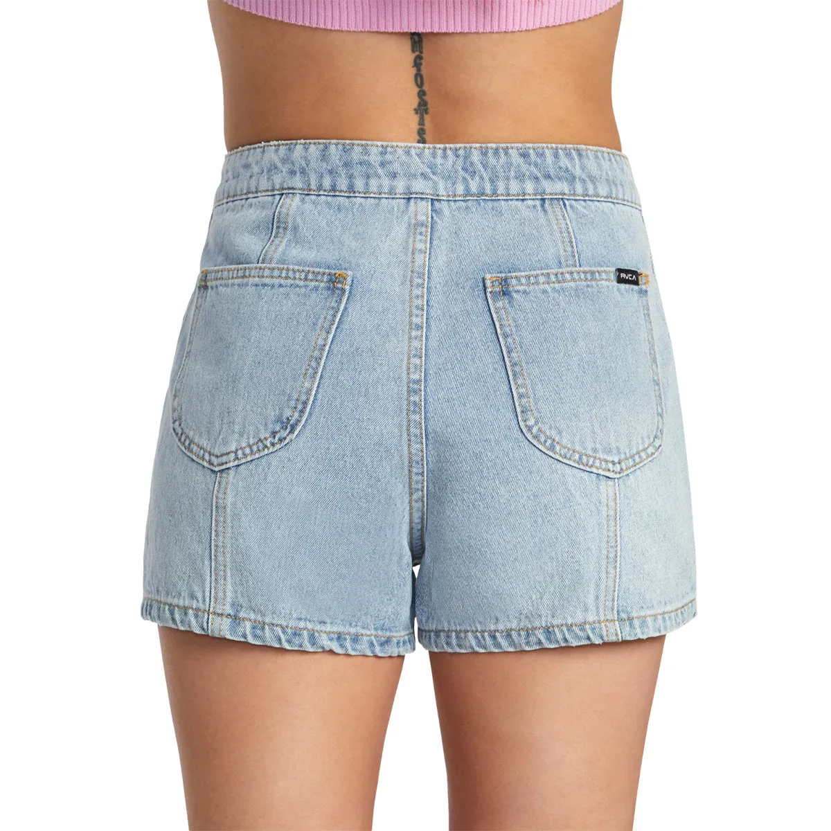 RVCA Women's Bardot Denim Shorts