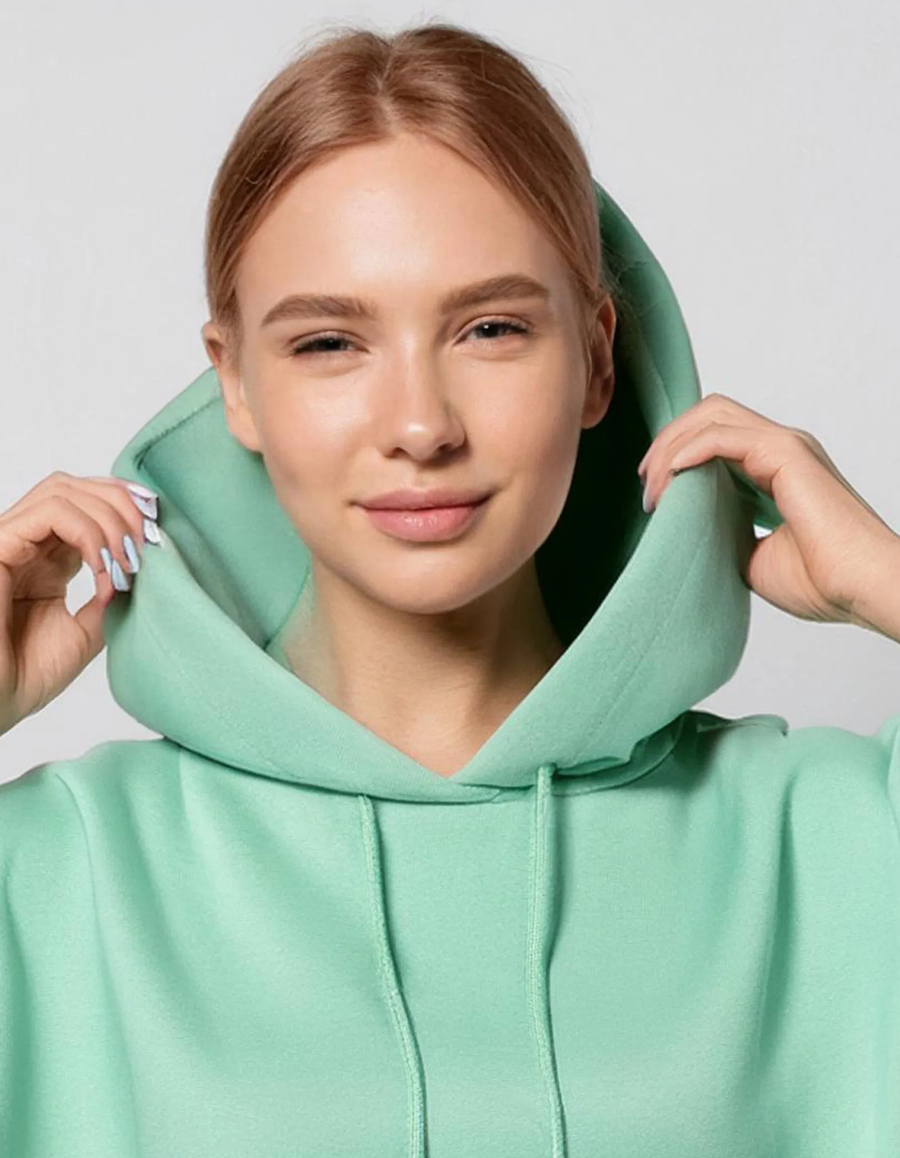 Seafoam Splash Mint Green Hoodie