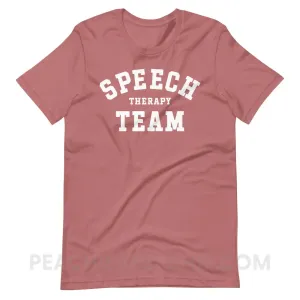 Speech Therapy Team Premium Soft Tee