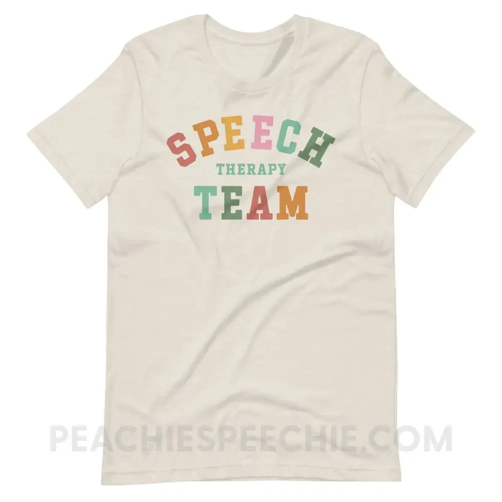 Speech Therapy Team Premium Soft Tee