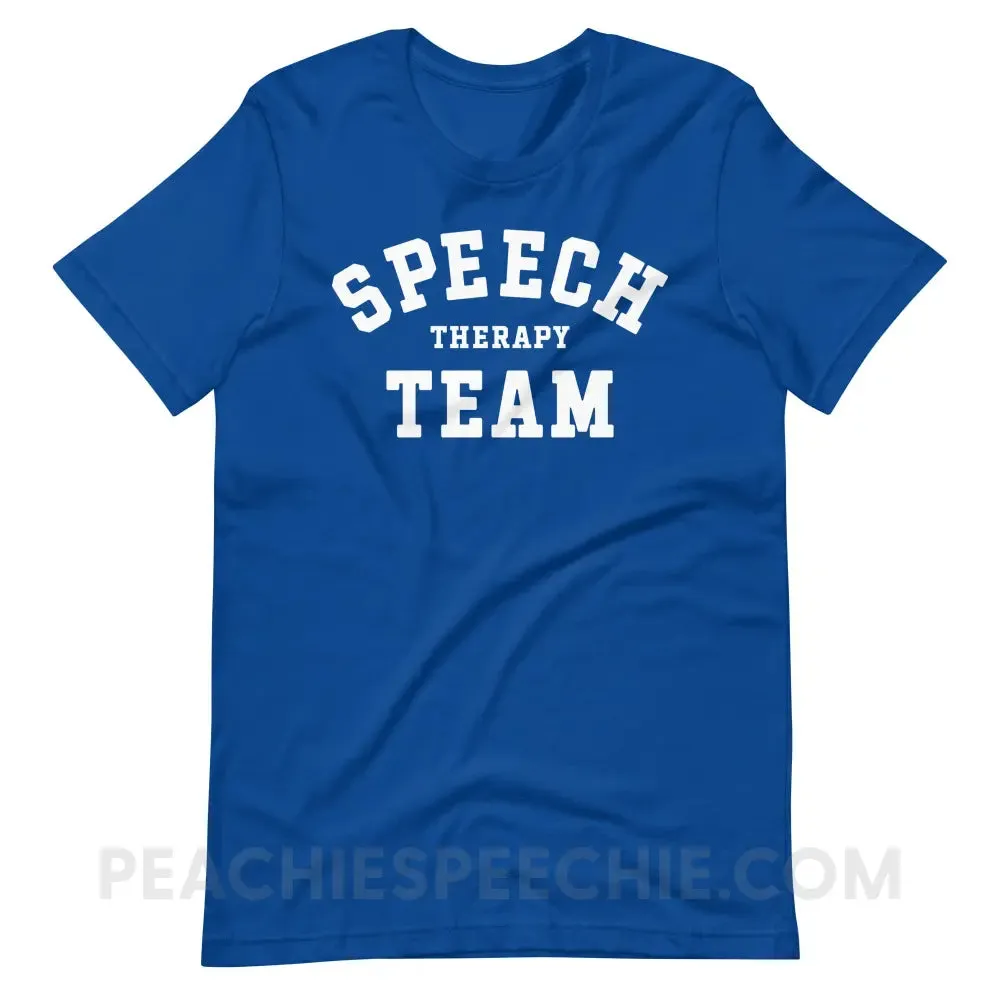 Speech Therapy Team Premium Soft Tee