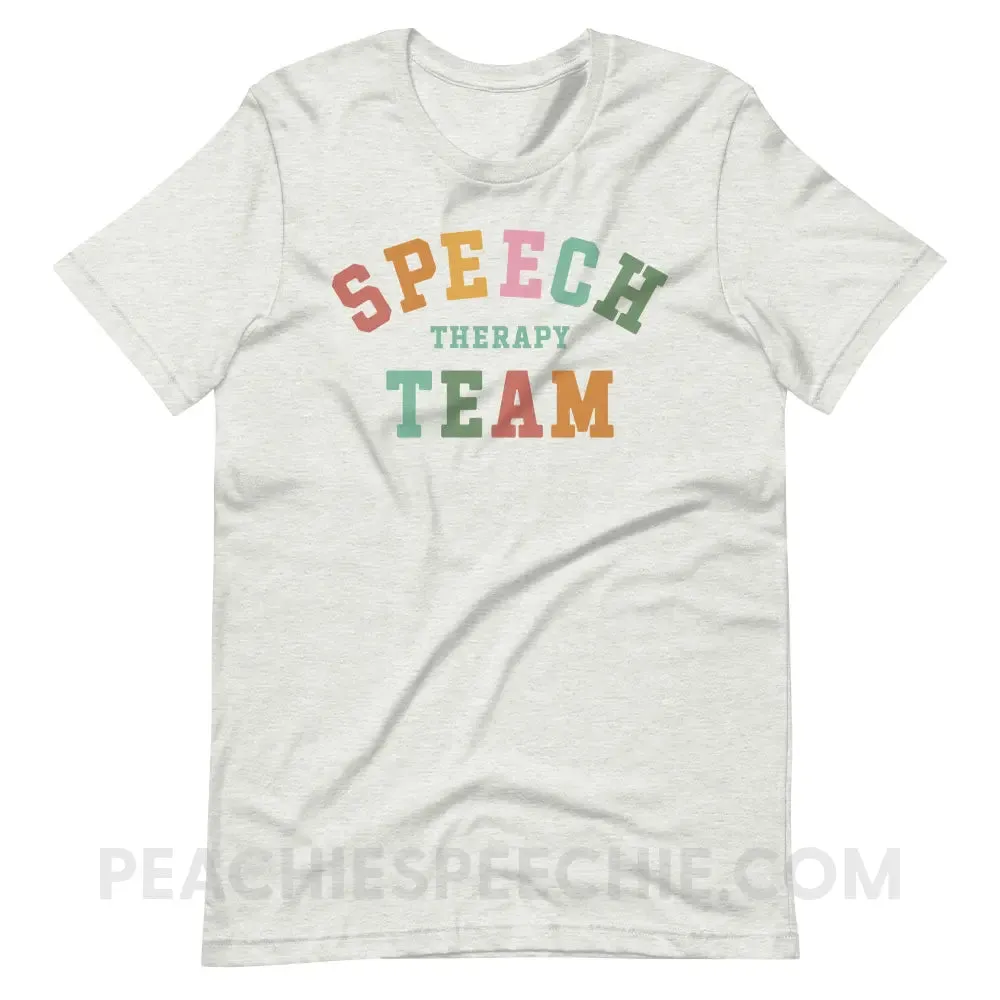 Speech Therapy Team Premium Soft Tee