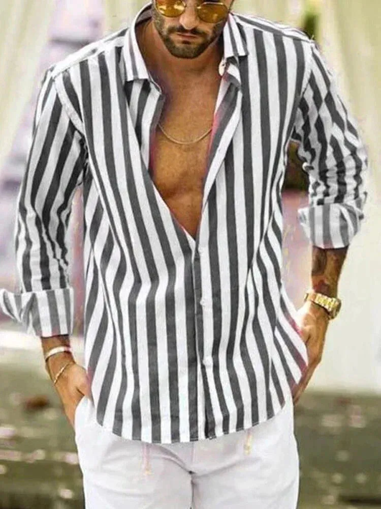 Striped Casual Shirt