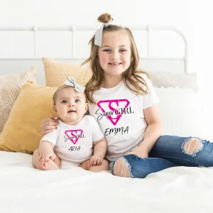 Super Girl Siblings Tshirt