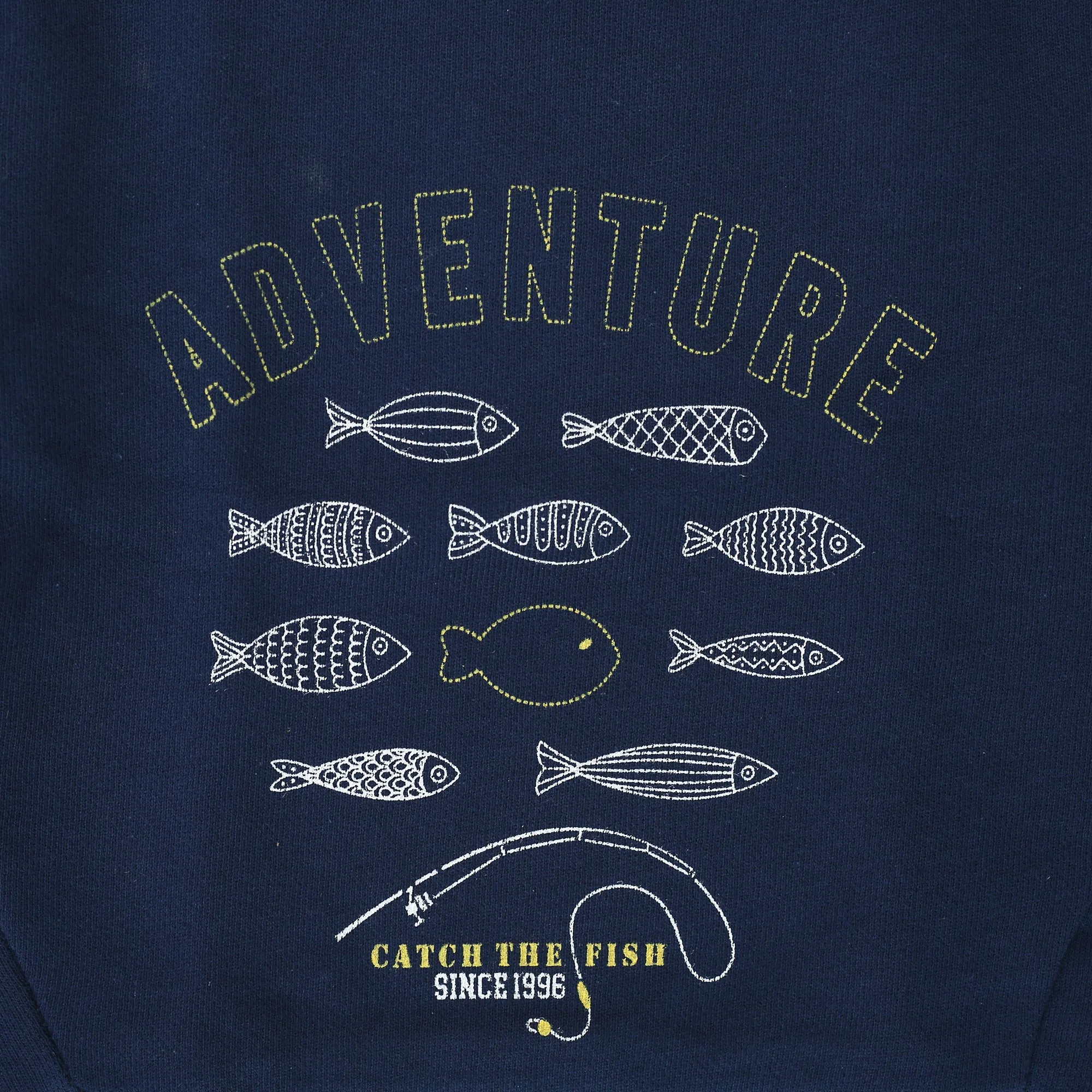 TAPE.A.LOEIL - Kids 'Dark blue' Crew Neck Adventure Printed Sweatshirt TO1187