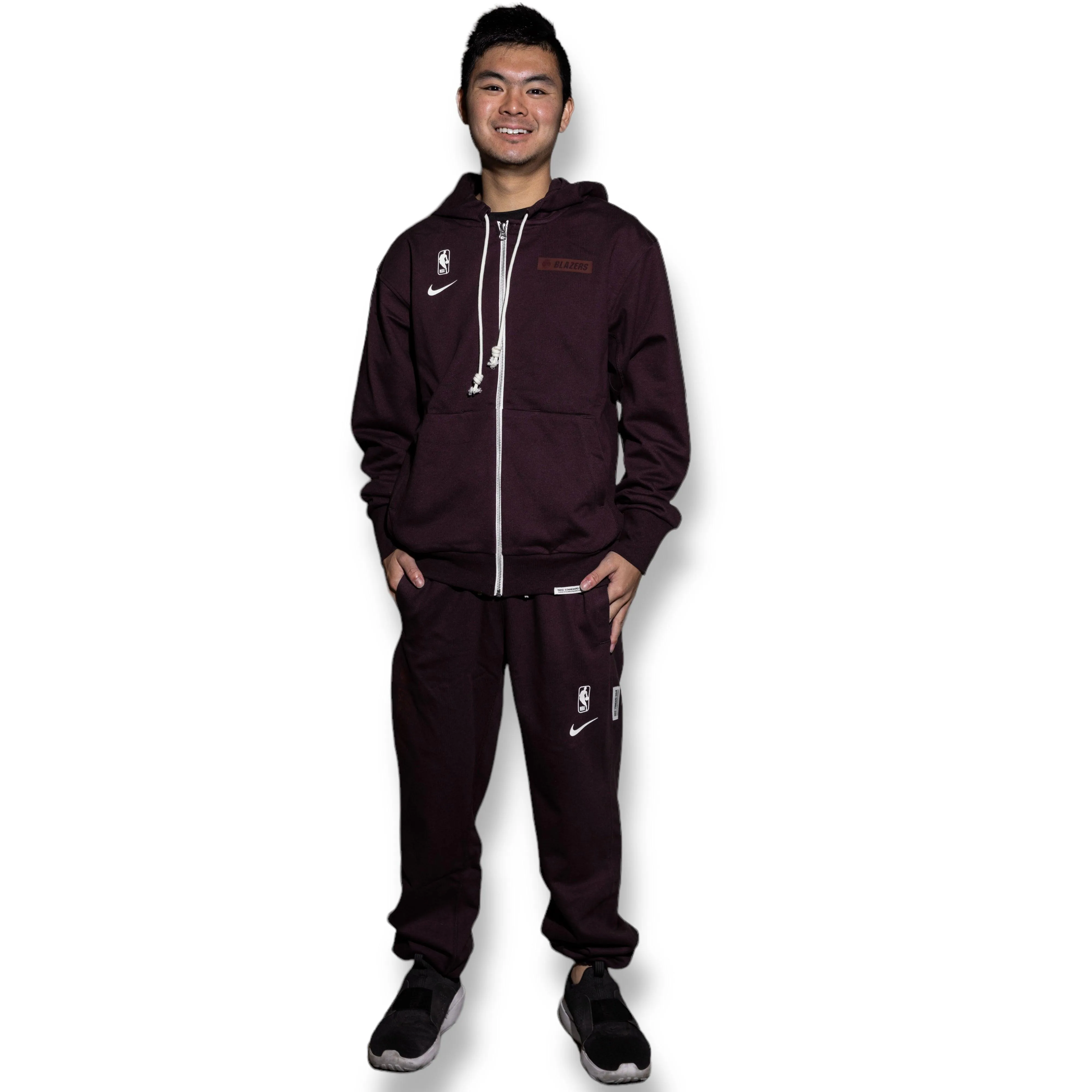 Trail Blazers Nike Team Brown Standard Issue Brown Sweat Pants