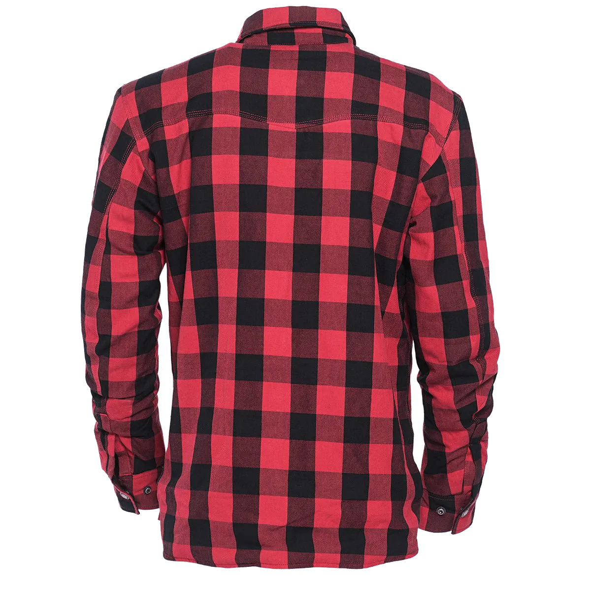 WCC - DOMINATOR KEVLAR RIDING FLANEL SHIRT - RED/BLACK