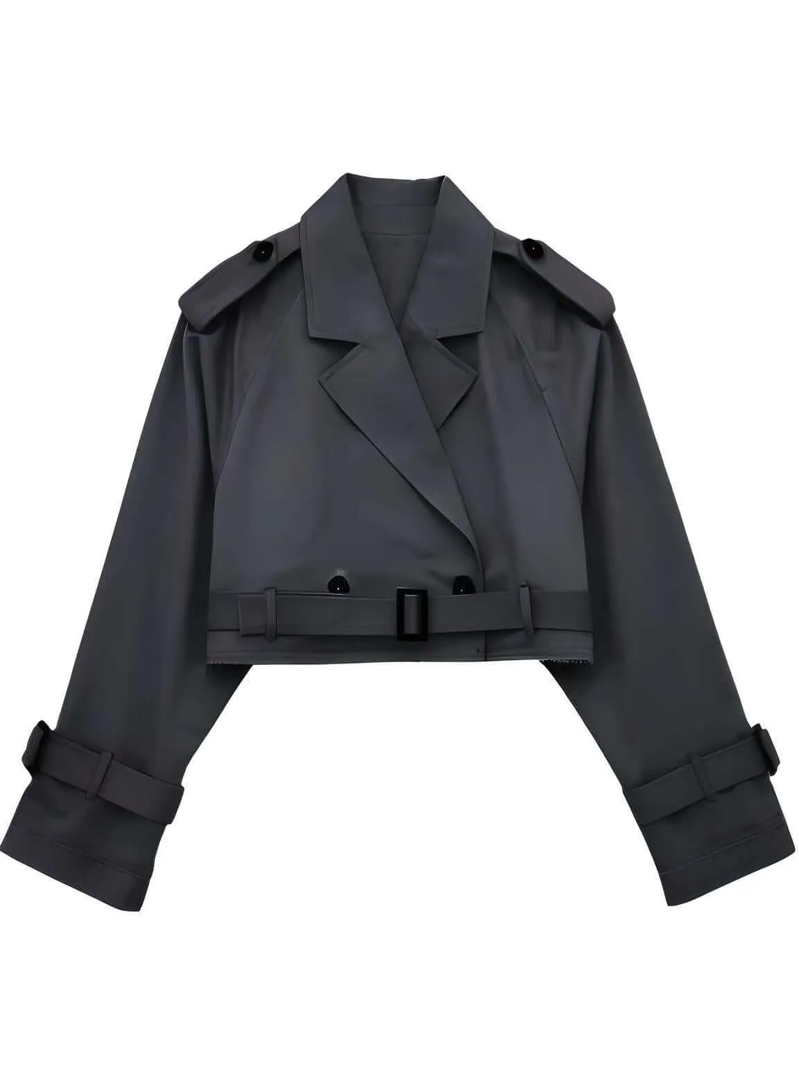 Women's Spring Belted Jacket